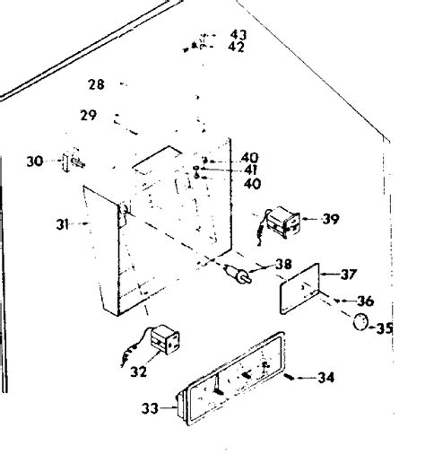 kenmore country kitchen stove parts